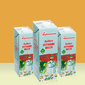 Vogtlandweide H-Fettarme Milch 1,5% Fett 1 Liter